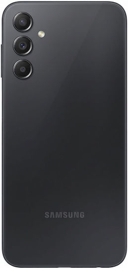 Clappio Капак За Батерия Samsung Galaxy A14 5G Черен С Лепило За Обектив