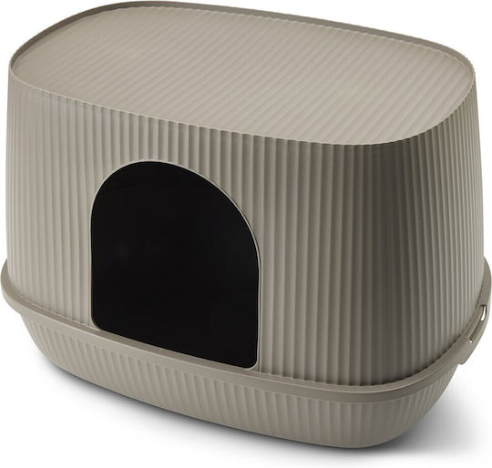 Savic Toaletă pentru Pisici Gri M57 x L39 x Î39cm