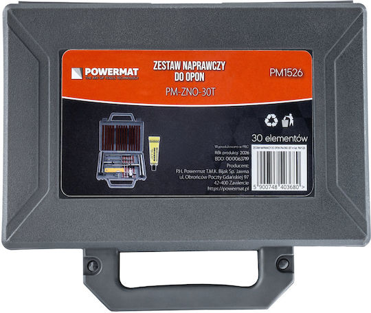 Kit de reparare a anvelopelor auto Pm-zno-30t