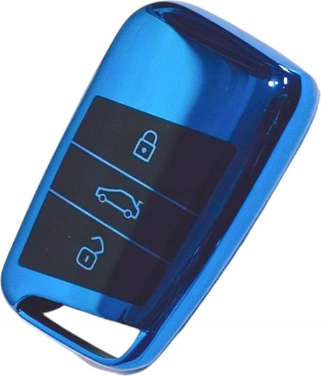 Tpu Blue Key Case Cover Skoda Superb 3 Skoda Kodiaq
