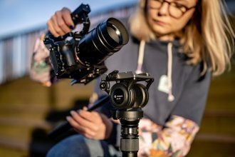 Fotopro Fotopro Kamerastative mit Hydraulischer Kopfart