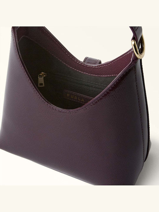 Iride Leather Women's Tote Bag Purple
