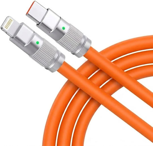 Leewello USB-C to Lightning Cable Orange 2m 783091