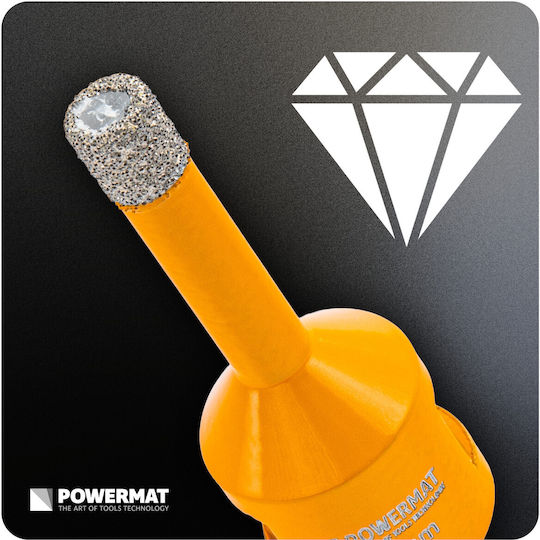 Powermat Ποτηροπρίονο Ξηρής Κοπής με Διάμετρο από 8mm έως 120mm για Πλακάκι