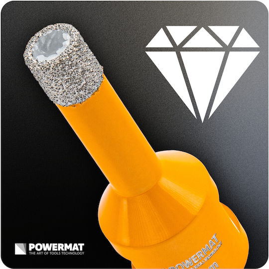 Powermat Ποτηροπρίονο Ξηρής Κοπής με Διάμετρο από 10mm έως 120mm για Πλακάκι