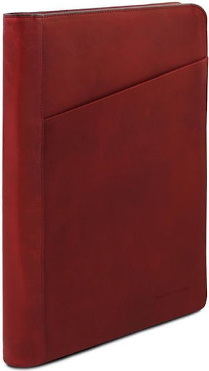 Leder Dokumentenmappe Ottaviano Rote