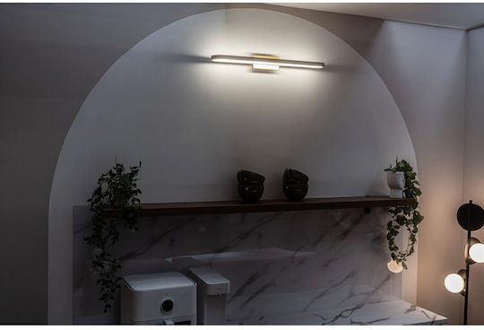 Rabalux Modern Bathroom Wall Light with Integrated LED and Natural White Light Gold