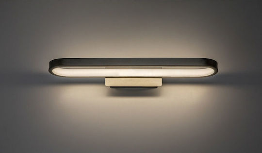 Rabalux Modern Bathroom Wall Lamp with Integrated LED and Natural White Light Grey