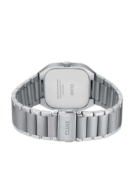 Cluse Men's Watch 35mm Battery with Stainless Steel Bracelet Blue/Silver