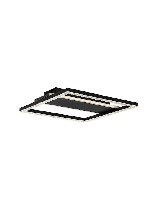 Rabalux Smart Deckenleuchte montieren 33cm Schwarz mit Integrierte LED