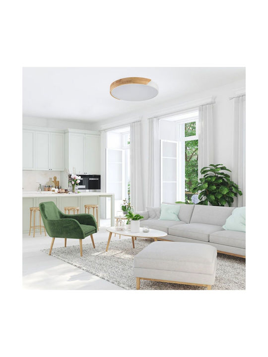 Rabalux Smart Deckenleuchte Weiß mit Integrierter LED