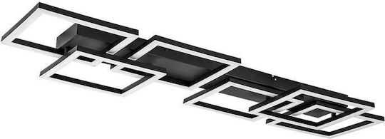 Rabalux Smart Deckenleuchte montieren 100cm Schwarz mit Integrierte LED und Fernbedienung Rabalux Smart Deckenleuchte montieren 100cm Schwarz mit Integrierte LED und Fernbedienung
