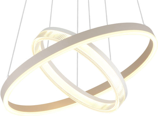 Globo Lighting Κρεμαστό Φωτιστικό Μπεζ