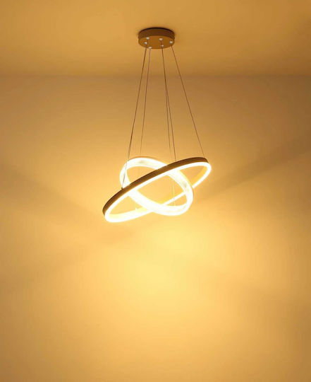 Globo Lighting Κρεμαστό Φωτιστικό Μπεζ