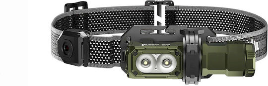 Wuben Rechargeable LED Headlamp IP68 with Maximum Brightness 1800lm