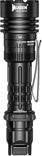 Wuben Επαναφορτιζόμενος Φακός LED IP68