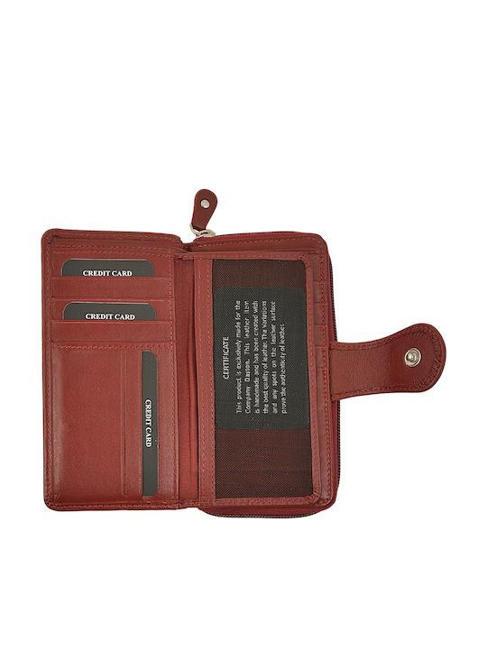 Herrenbrieftasche Mit RFID Burgundisch
