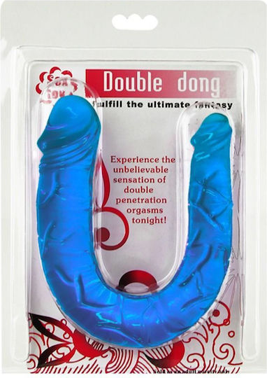 Baile Διπλό Dildo Μπλε