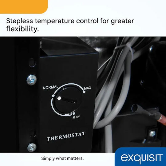 Exquisit Congelator vertical 33 l