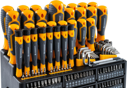 Powermat Σετ 108 Κατσαβίδια Ακριβείας