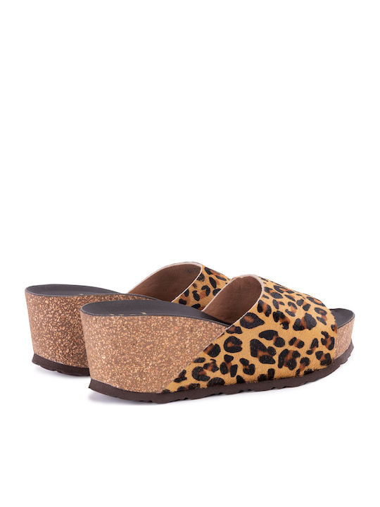 Anatomic Summer Women's Platforms in Slipper Style Brown