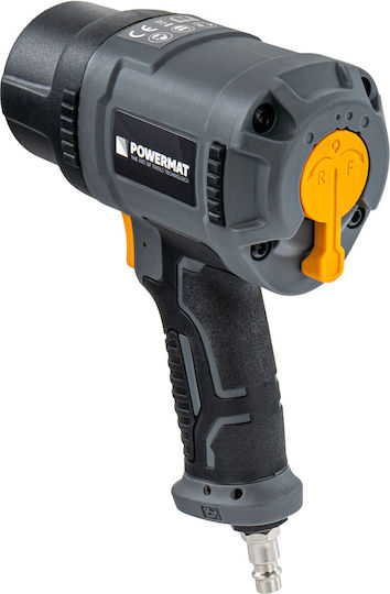 Powermat PM-KPU-1560T Въздушен ключ 1/2" с Максимален Въртящ Момент 159.07kgm