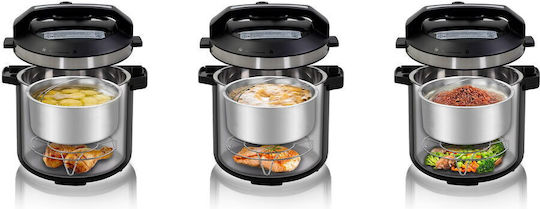 Salente Salente Cuco II Multifunktionskocher 1200W mit Gewicht 6lt