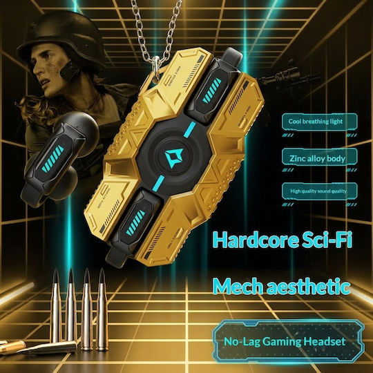 CYXG X43 Offenes Ohr Bluetooth Kopfhörer mit Ladekoffer Gold