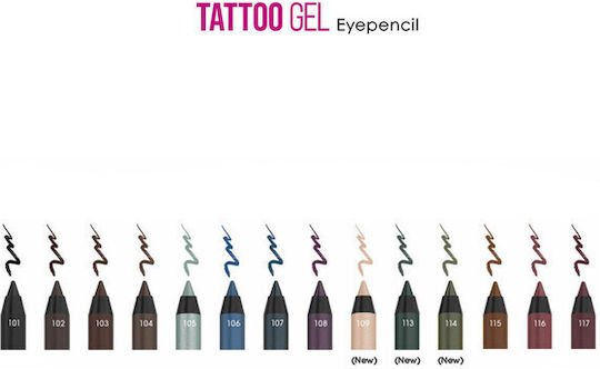 Golden Rose Tattoo Gel Eye Pencil No113