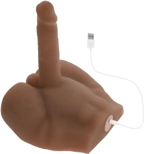 Evolved Novelties Mini Realistischer Vibrator 4,5cm Fleisch