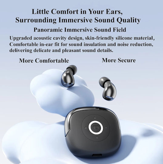 CYXG Q62 In-Ear Bluetooth Kopfhörer mit Ladekoffer Schwarze