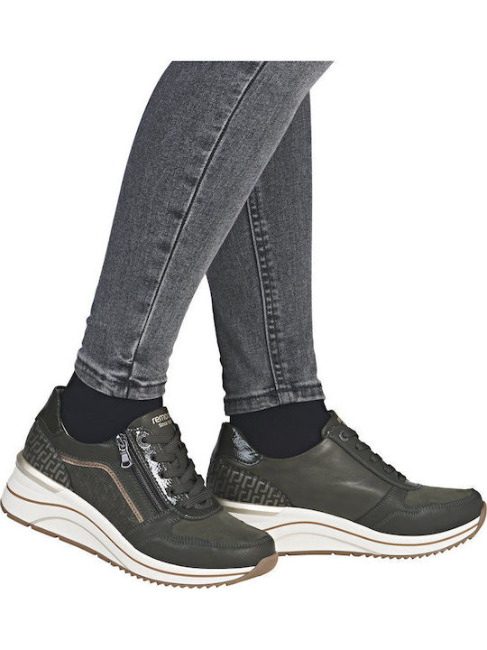 Γυναικεία Ανατομικά Sneakers Χακί