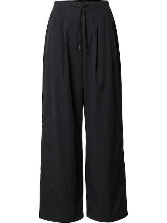 Women's Pantaloons with Elastic Black