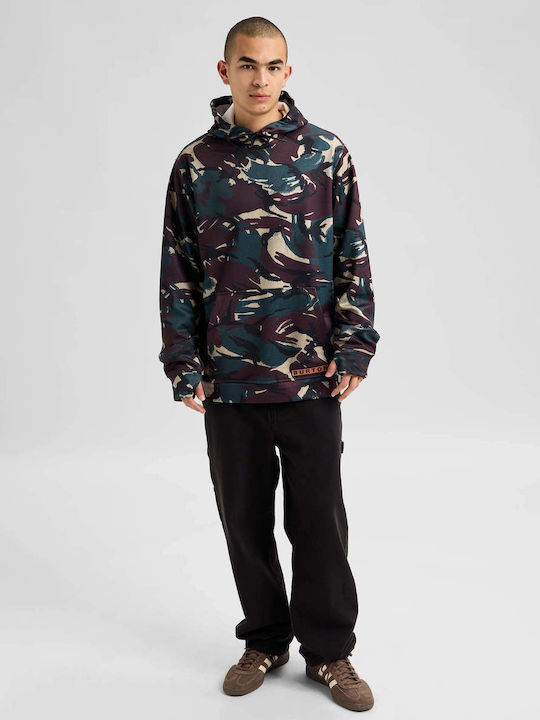 Oak Суитшърт с Качулка Seersucker Camo