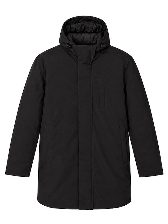 Winter Jacket Parka Waterproof Black
