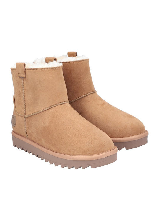 Damen Stiefeletten Gelbe