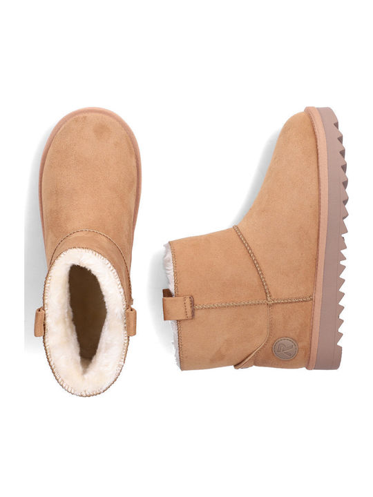 Damen Stiefeletten Gelbe