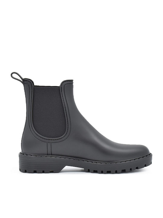 Chelsea-Stiefel Damen Schwarz
