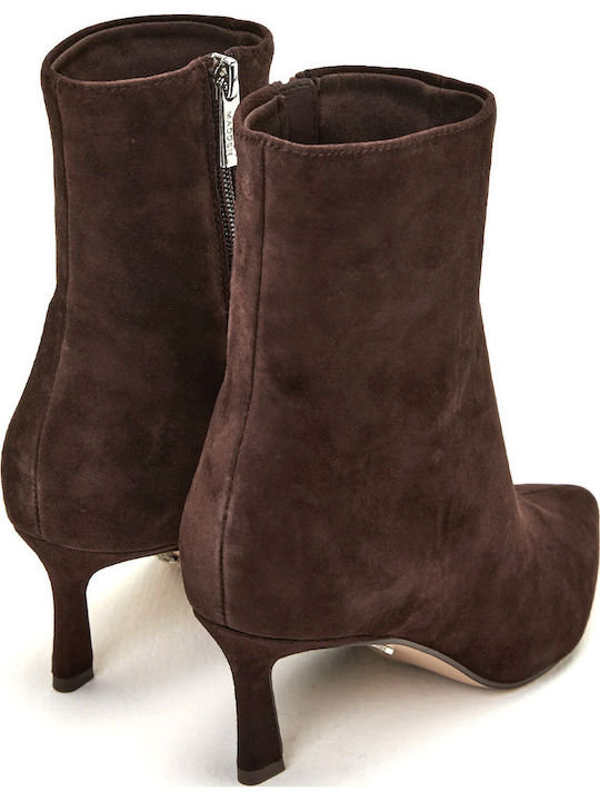 Damen Stiefeletten Braun