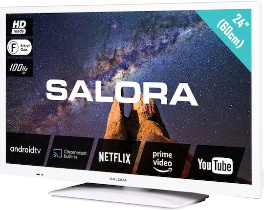 Salora Smart Televizor 24" HD Ready LED 24MILKYWAY HDR (2021)