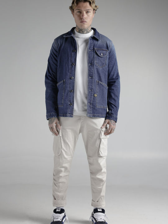 Men's Trousers Cargo Regular Fit Beige