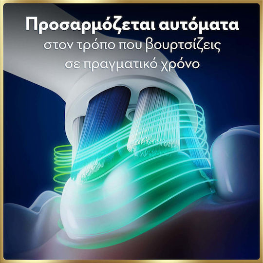 Oral-B Io Series 9 Elektrische Zahnbürste mit Drucksensor und Reiseetui Rosa