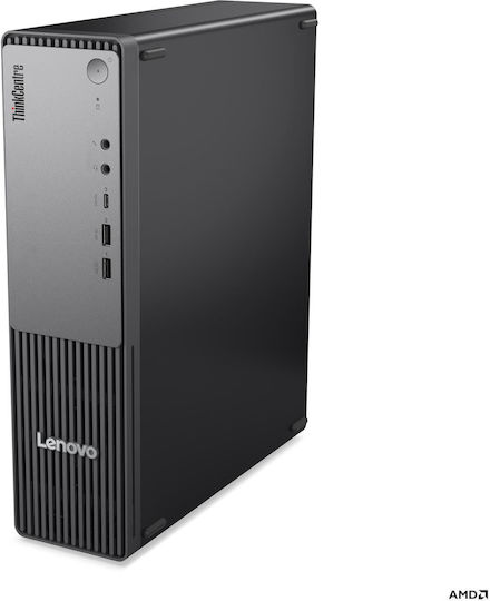 Lenovo ThinkCentre neo 55s Gen 6 Настолен компютър (Ryzen 5-220/16GB DDR5/512GB SSD/Без операционна система) с Клавиатура (US)