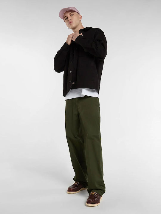 Work Pant Ανδρικό Παντελόνι Loose Fit Χακί