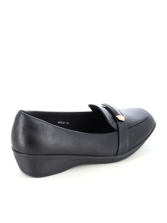 Damen Mokassins in Schwarz Farbe 41/9554-61_MAUR