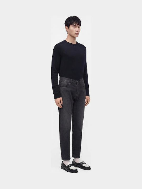 Мъжко Джинсово Панталон Черен