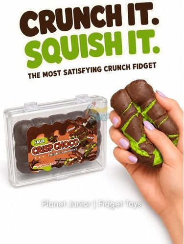 Knuspriges Choco Squishy Squishy Braun