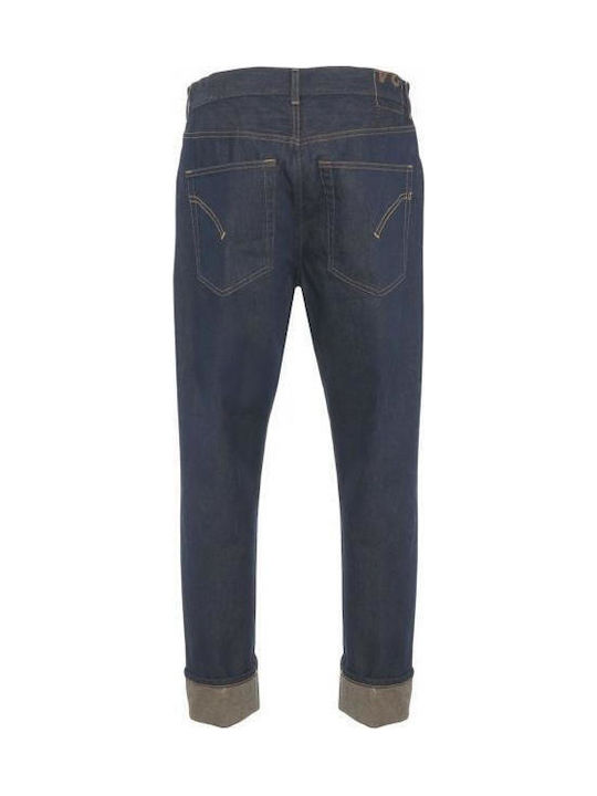 Men's Jeans Pants Loose Fit Dark Blue