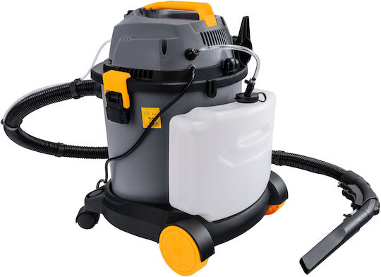 Powermat Pmodp2000mpro Σκούπα Υγρών / Στερεών 2000W με Πλαστικό Κάδο 20lt