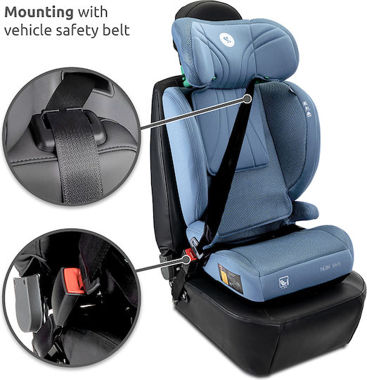Lorelli Nube Scaun Auto High-back Booster Negru 15-36 kg